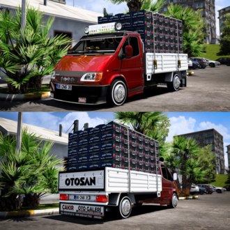 Ford Transit 190 P (ETS2 Oyununda Tek)