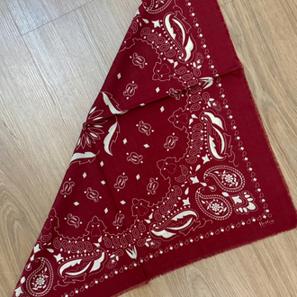 BerGu Bordo Şal Bandana