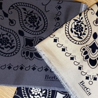 BerGu Scarf Gri Şal