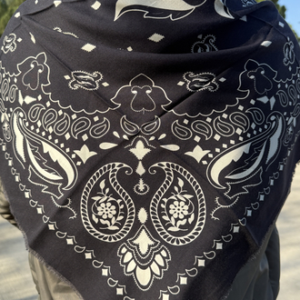 BerGu Scarf Koyu Kahve Şal 