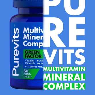 Purevits Multivitamin Mulmineral 30 kapsül