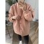 pembe BOMBER ceket