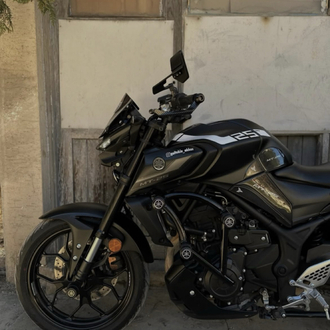 YAMAHA MT 25 6 lı koruma demiri (siyah)