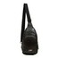 Newish Unisex Kulaklık Çıkışlı Çapraz Omuz Çantası Siyah Freebag