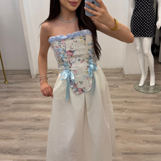 Çiçekli Korse 