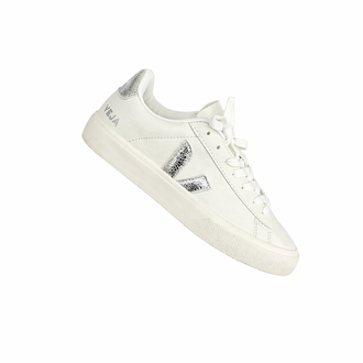 Veja V-12 Leather ‘ White Silver ‘