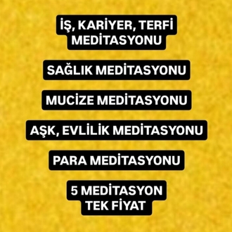 5 MEDİTASYON TEK FİYAT 