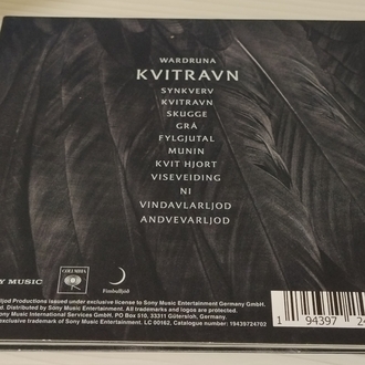 Wardruna-Kvitravn 2.EL CD Digipak