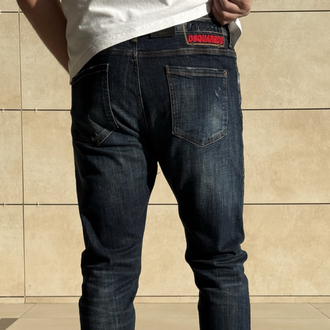 DSQUARED2 NAVYBLUE YENİ SEZON DÜZ JEANS