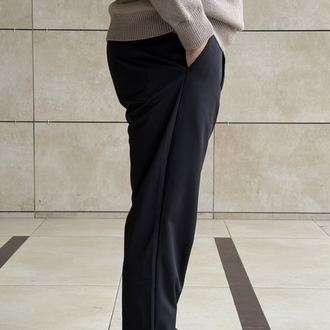 HERMES LACIVERT KUMAŞ PANTOLON