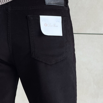 LORO PIANA SİYAH KADIFE PANTOLON (ITHAL)