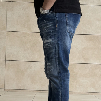 DSQUARED2 NAVY LAZER KESİM PREMIUM JEANS