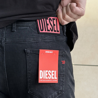 DIESEL BLACK TAŞLAMALI PREMIUM JEANS 
