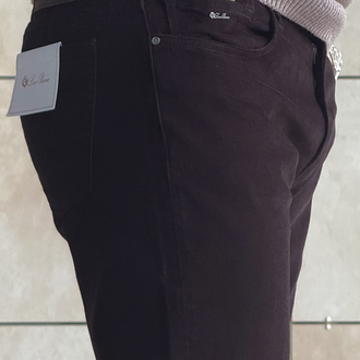 LORO PIANA KAHVERENGI KADIFE PANTOLON (ITHAL)