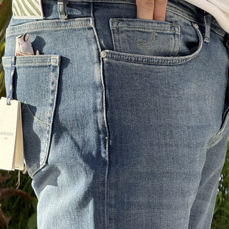 JACOB COHEN BLUE ITHAL JEANS