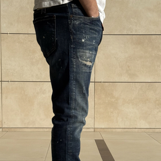 DSQUARED2 LAZER KESİM NAVYBLUE JEANS