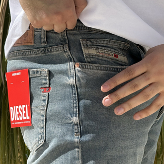 DIESEL NORDIC BLUE WASH JEANS