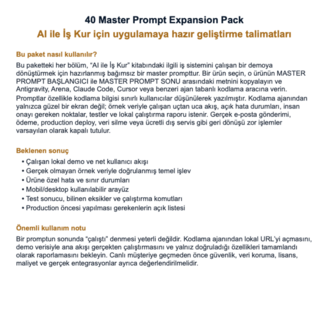40 Master Prompt Expansion Pack