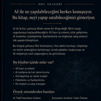 AI ile İş Kur – 40 Hazır AI İş Sistemi + 3 Bonus