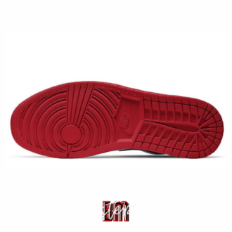 Air Jordan 1 Low White University Red