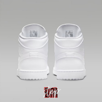 Nike Air Jordan 1 Mid “Triple White”