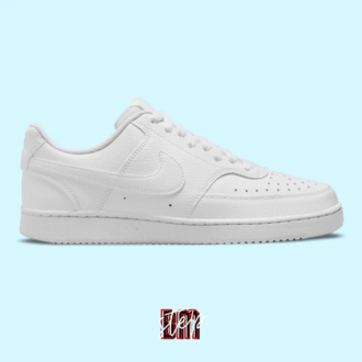 Nike Court Vision Low Next Nature 'Triple White