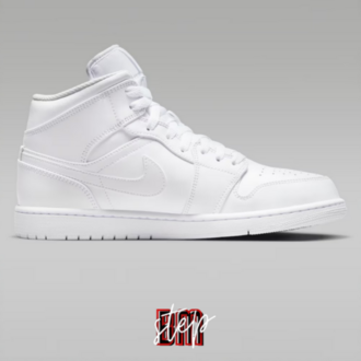 Nike Air Jordan 1 Mid “Triple White”