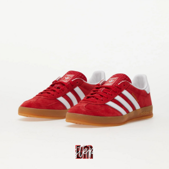 adidas Gazelle Indoor Scarlet/ Cloud White/ Scarlet