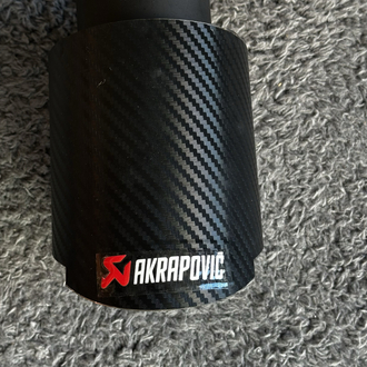 KARBON TEK ÇIKIŞ EGZOZ 80MM