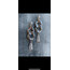 By Bulik Tasarım Sılver Drop Stone Earrings