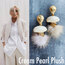 By Bulik Tasarım Cream Pearl Plush Esrrings