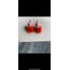 By Bulik Tasarım Orange Pink Love Plush Earrings