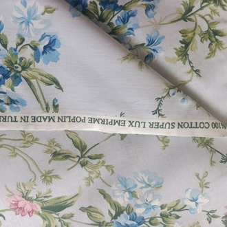 Nevresimlik Süper Lüks Kumaş Pamuklu 2,40 en Poplin