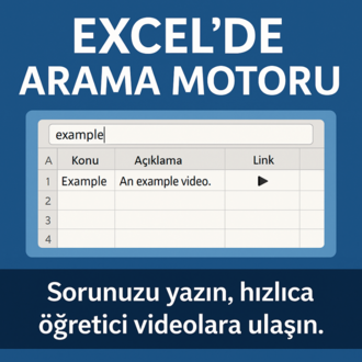 Anında Excel – Soru sor, anında öğren!