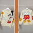 Zara Mickey Mouse Takım, Krem-Kırmızı, (4-9 Yaş)
