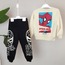 Zara Spiderman Takım, Krem - Siyah, (4-9 Yaş)
