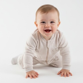 BABYBOO YUMOŞ AYICIK FERMUARLI TULUM 6-18 Ay