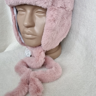 Rose kulaklı şapka 