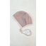 Dusty rose buklet şapka 
