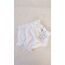 Beyaz plumeti bloomer