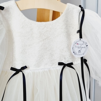 Coquette bow elbise