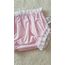 Pembe gingham bloomer