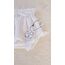 Beyaz plumeti bloomer