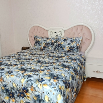 kapitone yatak örtüsü