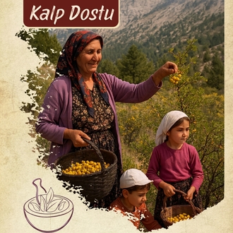 Yabani Alıç Sirkesi (Kalp) Pet 1lt