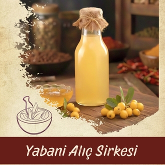Yabani Alıç Sirkesi (Kalp) Pet 1lt