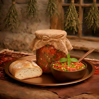 Organik Domates Sosu (Köy Usulü) 800gr