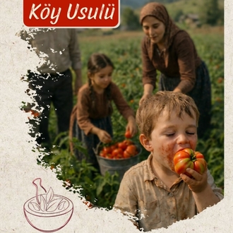 Organik Domates Sosu (Köy Usulü) 800gr
