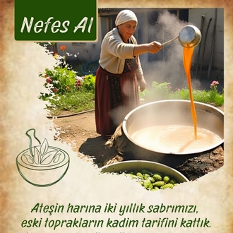 Ballı Atom Kozalak Macunu (Nefes Al) 900gr