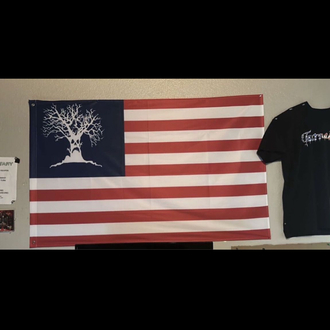 haunted mound flag